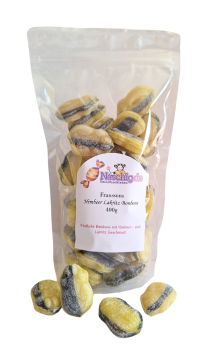 Preview: Franssons Banane Salmiak Bonbons 400g